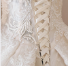 HW76 Luxury high neck beading long sleeve Wedding Dresses