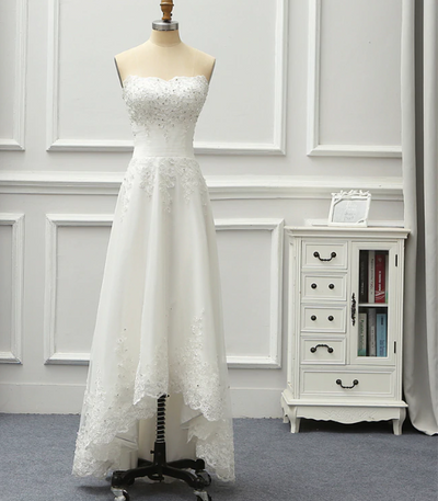 SS08 Simple Boho Wedding Dress