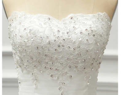 SS08 Simple Boho Wedding Dress