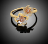 BJ103 Big Flower shape jewelry sets( Necklace,Earring,Ring,Bracelet)