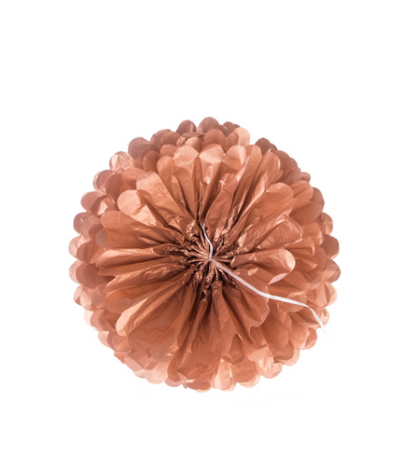 DIY293 : 6pcs/lot Pom Pom paper for Party decoration (20 Colors)