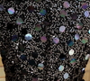 PP227 V-Neck 3/4 sleeves sequins Prom Dresses ( 4 Colors)