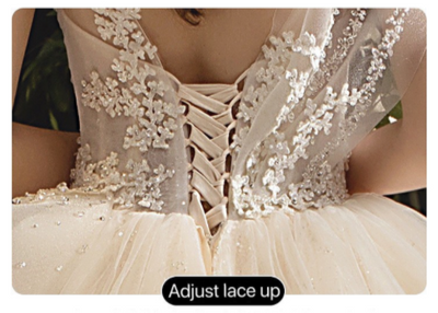 CW408 Shiny Wedding Dresses