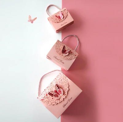 DIY221 : 20pcs Sweet Wedding favor boxes (3 Colors )
