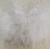 TJ88 : 100% natural ostrich fur sweetheart strapless tops( 11 Colors)
