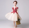 FG177 : 5 Styles new summer floral Princess Girl Dresses