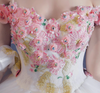CG06 Flowers Lace Wedding Dresses