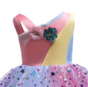FG370 Rainbow sequin Princess dress for girls ( 2 Colors )