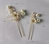 BJ207 Wedding Hair Jewelry pins and comb