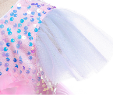 FG371 Children Dresses ( Purple/Pink )