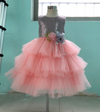 FG374 : 2 Styles Layered Dresses for Girls
