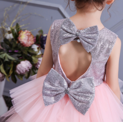 FG374 : 2 Styles Layered Dresses for Girls