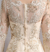 BH263 Champagne A-line Ankle-length Bridesmaid Dress