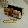 CB261 Diamond Barrel shaped Evening Clutch bags ( 5 Colors )