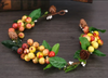 BJ114 Artificial berries fruit Bridal Crowns (5 Colors)