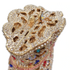 CB196 Money Bag shape diamonds party clutch bags(4 Colors)