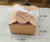 DIY26 Vintage Mini Kraft Paper Wedding Gift Boxes (10 Pcs)