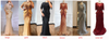 LG341 Real pictures luxurious tassel beading Pageant Gowns(6 Colors)