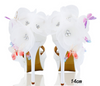 BS160 Flower Butterfly Wedding Heels
