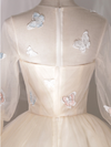 CG217 : 3D Butterfly Colored Wedding Dresses ( 3 Colors )