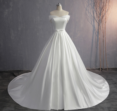 CW551 Real pictures Minimal Bridal dresses