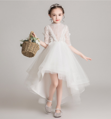 FG421 : 4 styles White Flower Girl Dresses