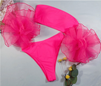 SW05 Bubble Sleeve Bikini sets ( 3 Colors )