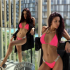 SW13 Diamond halter Bikini sets ( 10 Colors )
