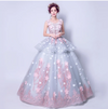 CG105 Lace flower Debutante dresses( 2 Colors)