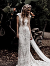 CW554 Lace Garden Boho Wedding Dresses