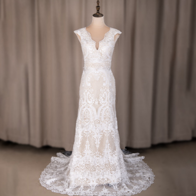 CW554 Lace Garden Boho Wedding Dresses