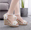 BS174 : 10 styles flower Wedding shoes