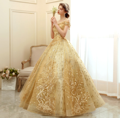 CG230 Prom Ball Gowns ( 6 Colors )