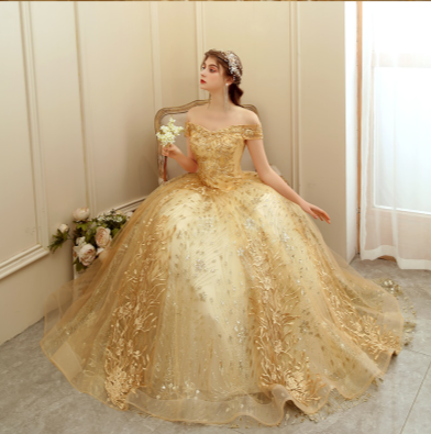 CG230 Prom Ball Gowns ( 6 Colors )