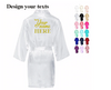 BR04 Customized Bridesmaid Robes for Bachelorette Party