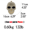CB148 3D Skull Shape diamond Party Clutch Purse