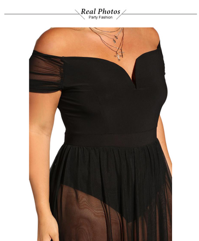 MX146 Plus Size sexy hollow out beach Dress