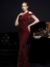 PP413 Sequin mermaid Prom dresses ( 4 Colors )