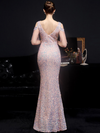 PP413 Sequin mermaid Prom dresses ( 4 Colors )