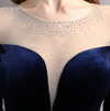 PP415 Velvet sequin mermaid Maxi dresses ( 5 Colors )