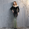 PP415 Velvet sequin mermaid Maxi dresses ( 5 Colors )