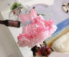 FG122 Floral cupcake ball gown Baby girl Dress