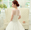 WJ18-1 Handmade crystals Bohemian Style Wedding Jacket