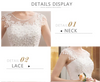 CW227 Cheap sleeveless lace with Puffy skirt Wedding Dress