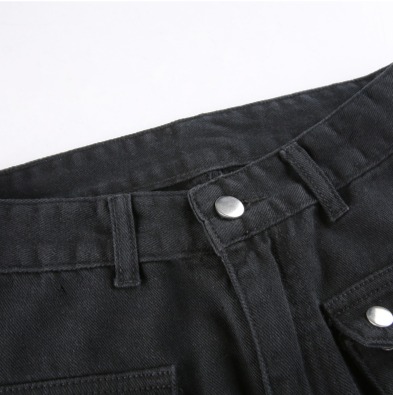 TP50 Harajuku High Waist Big Pocket Pants