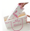 DIY148 Flamingo paper Gift Boxes for Wedding favor boxes ,baby shower ,Birthday