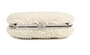 CB154 Pearl beaded Bridal Clutch Purses(3 Colors)