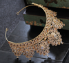 BJ440 Big Baroque Crystal Wedding Crowns ( 7 Colors )