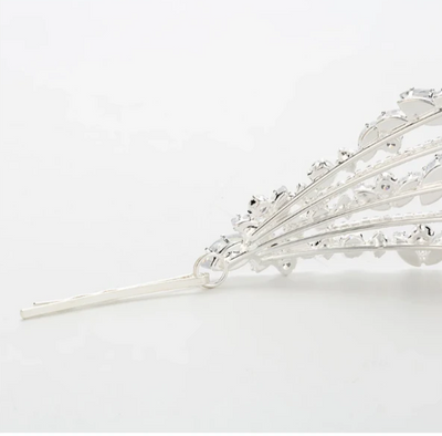 BJ135 Luxury Diamond Bridal Tiara(Silver/Gold)