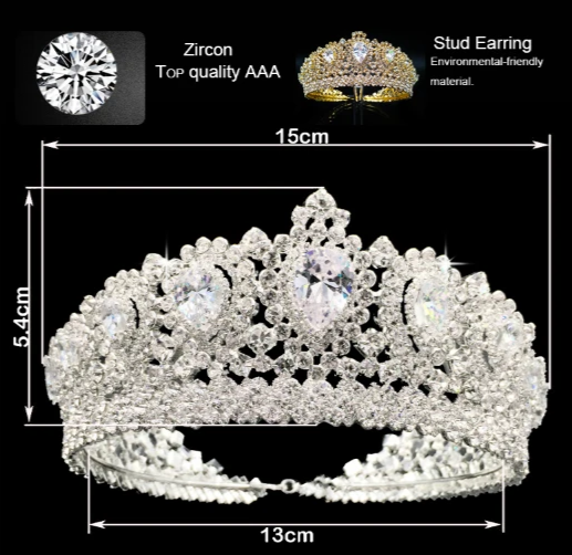 BJ138 Blink Blink Bridal Crown(Gold/Silver) - Nirvanafourteen